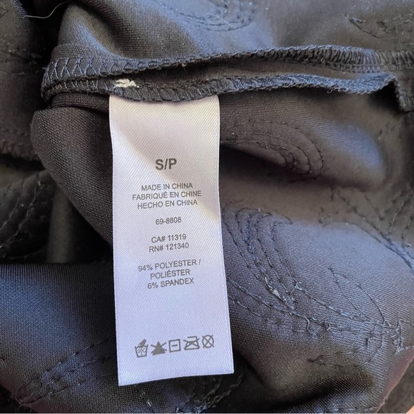 Black Mini dress bodycon with sequins long sleeves Size Medium - NWOT - Picture 9 of 9